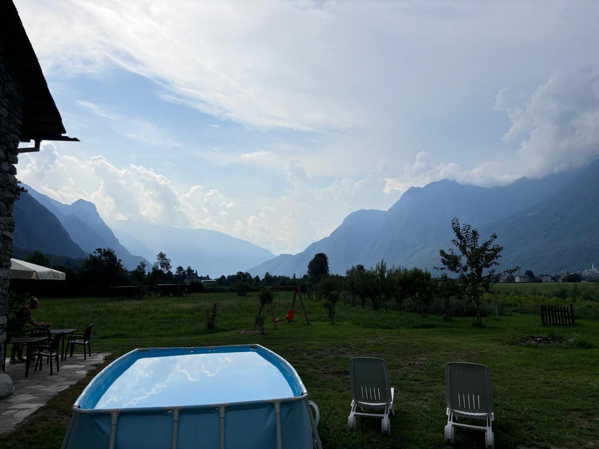 Chalet Valchiavenna San Cassiano  Bagian luar foto